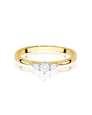 14k Gold Ring with 0.50ct Diamond IGI/GIA/HDR Certificate
