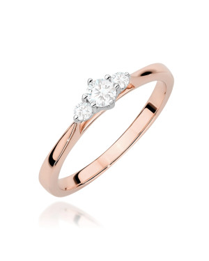 14k Gold Ring with 0.50ct Diamond IGI/GIA/HDR Certificate