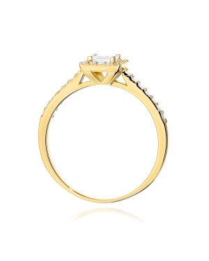 14k Gold Ring with 0.50ct Diamond IGI/GIA/HDR Certificate