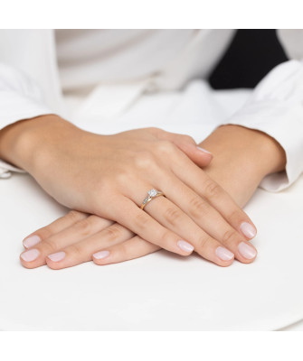 14k Gold Ring with 0.50ct Diamond IGI/GIA/HDR Certificate