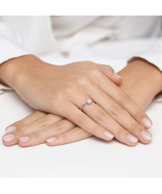 14k Gold Ring with 0.50ct Diamond IGI/GIA/HDR Certificate