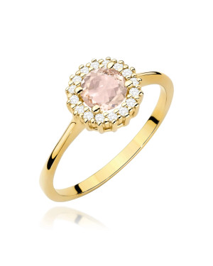 14k Gold Ring with 0.50ct Diamond IGI/GIA/HDR Certificate