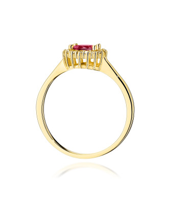 14k Gold Ring with 0.50ct Diamond IGI/GIA/HDR Certificate