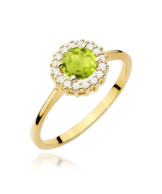 14k Gold Ring with 0.50ct Diamond IGI/GIA/HDR Certificate