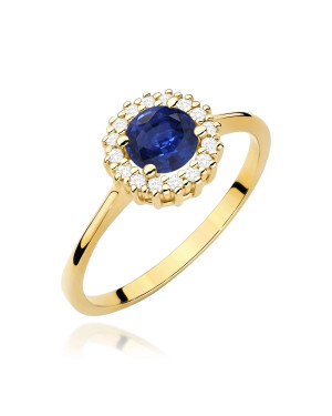 14k Gold Ring with 0.50ct Diamond IGI/GIA/HDR Certificate
