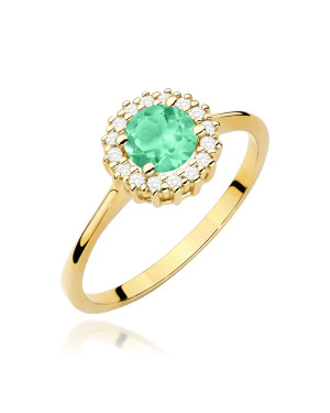 14k Gold Ring with 0.50ct Diamond IGI/GIA/HDR Certificate