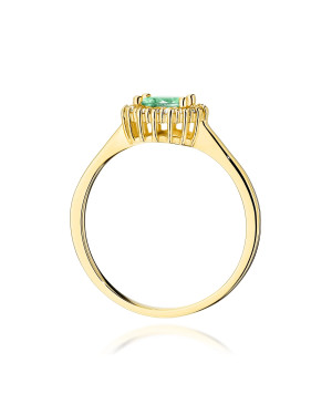 14k Gold Ring with 0.50ct Diamond IGI/GIA/HDR Certificate