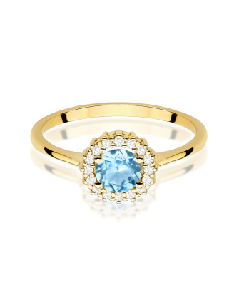 14k Gold Ring with 0.50ct Diamond IGI/GIA/HDR Certificate