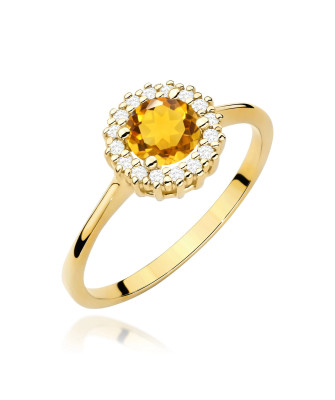 14k Gold Ring with 0.50ct Diamond IGI/GIA/HDR Certificate