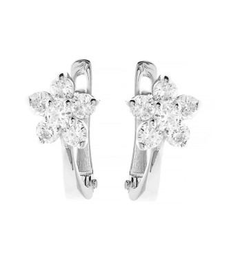 Gold earrings with stars