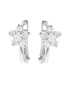 Gold earrings with stars