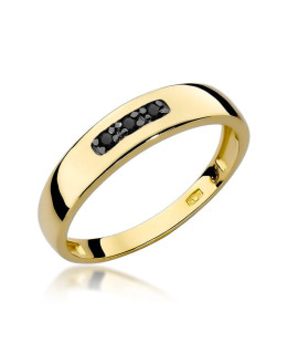Złoty Pierścionek 14k z diamentem 0,50ct Certyfikat IGI/GIA/HDR