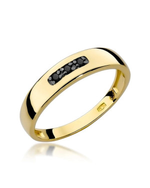 Złoty Pierścionek 14k z diamentem 0,50ct Certyfikat IGI/GIA/HDR