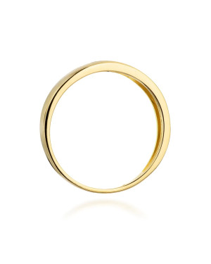 Złoty Pierścionek 14k z diamentem 0,50ct Certyfikat IGI/GIA/HDR