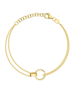 Silver bracelet ECG lifeline