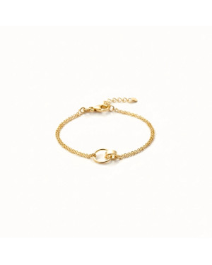 Silver bracelet ECG lifeline