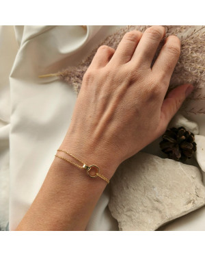 Silver bracelet ECG lifeline