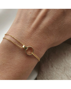 Silver bracelet ECG lifeline