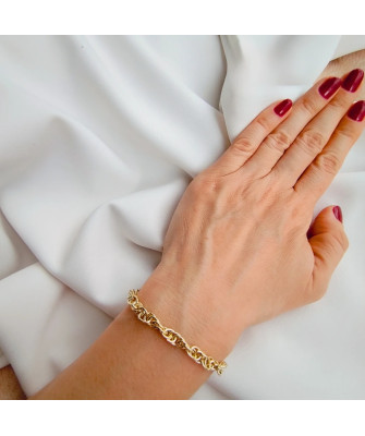 Silver bracelet ECG lifeline