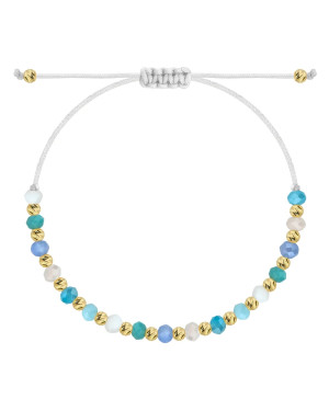 Silver Bead Bracelet ONYX