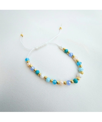 Silver Bead Bracelet ONYX