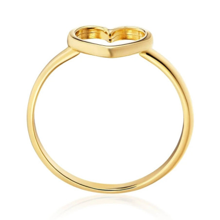 Gold heart ring 333 P2.1371 | GoldJewellery