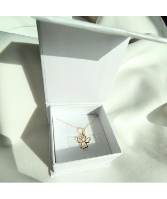 Charming ANGEL small gold pendant