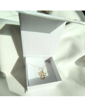 Charming ANGEL small gold pendant