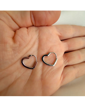 Silver earrings Silver Moon