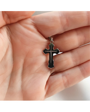 BEAUTIFUL GOLDEN CROSS two-tone Baptism Communion