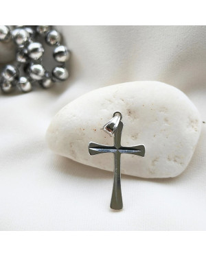 BEAUTIFUL GOLDEN CROSS two-tone Baptism Communion
