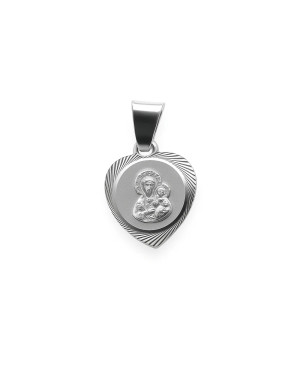 Mary medal with Baby Jesus perfect gift for baptism, communion 14k ...