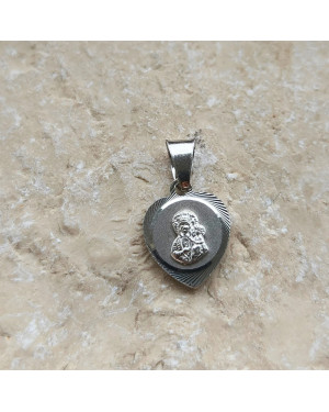 Mary medal with Baby Jesus perfect gift for baptism, communion 14k ...