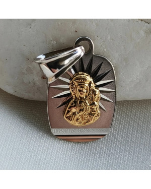 Medal Mary with Child Jesus perfect gift for baptism, communion 14k...