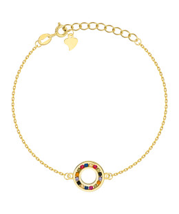 Silver bracelet ECG lifeline