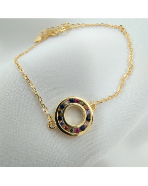 Silver bracelet ECG lifeline