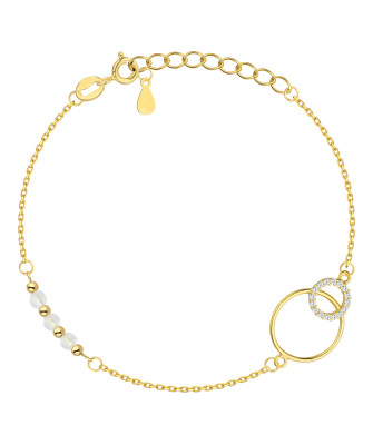 Silver bracelet EKG lifeline