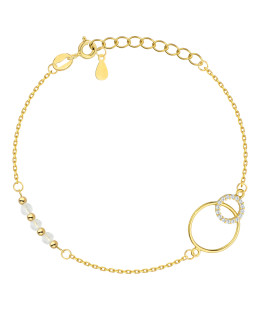 Silver bracelet EKG lifeline