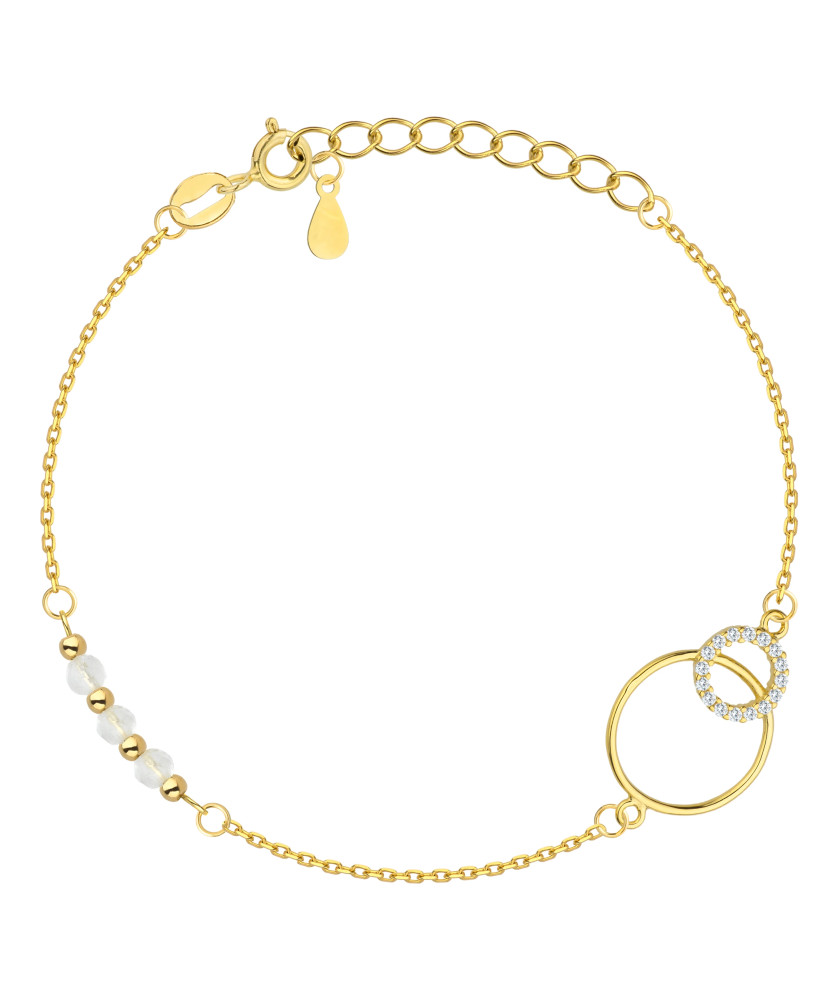 Silver bracelet EKG lifeline