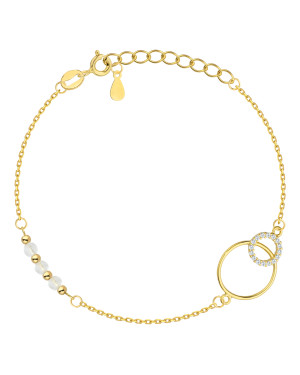 Silver bracelet EKG lifeline