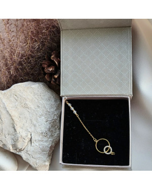 Silver bracelet EKG lifeline