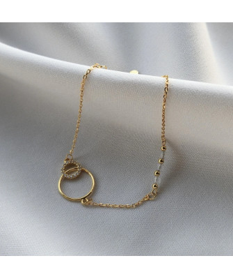 Silver bracelet EKG lifeline