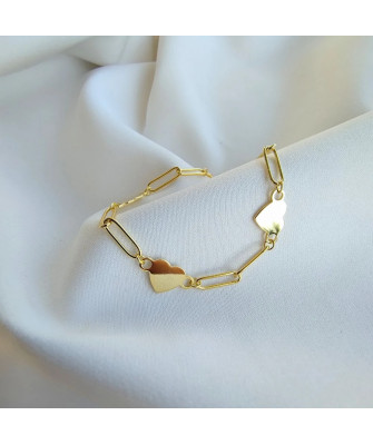 Silver bracelet ECG lifeline