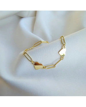 Silver bracelet ECG lifeline