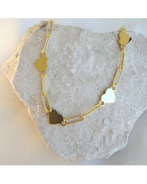 Silver bracelet ECG lifeline