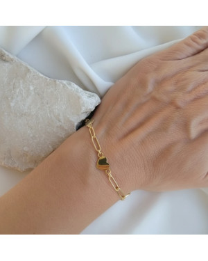 Silver bracelet ECG lifeline