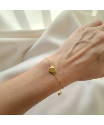 Silver bracelet ECG lifeline