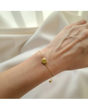 Silver bracelet ECG lifeline