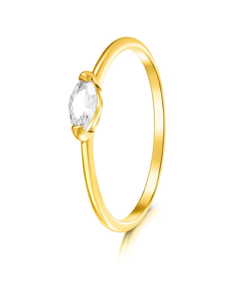 Gold ring 8k with stones