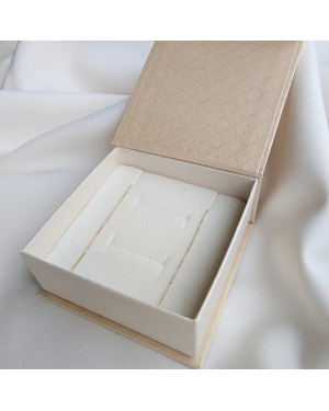 Gold chain 14k - Singapore weave with plate 50 cm